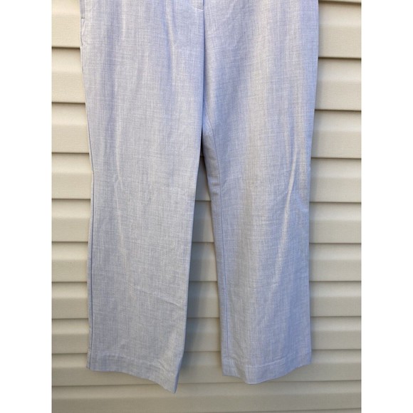 Issac Mizrahi forTarget Women Pants 8 Light Gray Mid Rise Bootcut Career Trouser - Picture 4 of 16